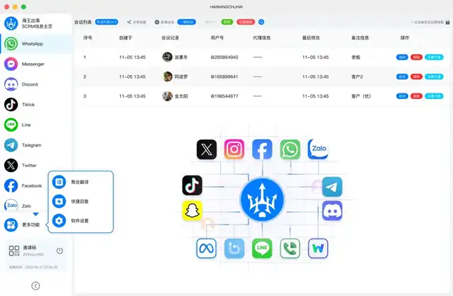 海王出海翻译器 · 网页即用 - 免安装在线翻译工具 产品界面